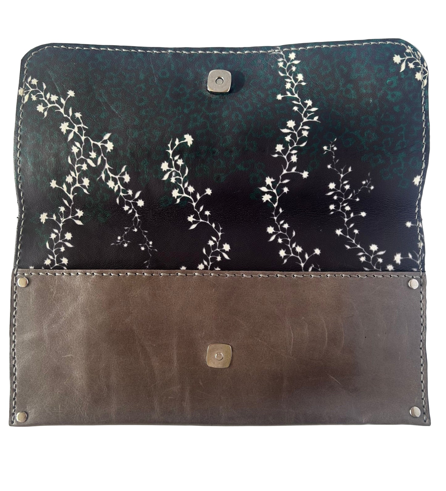 The Rectangular Enve (Clutch): Grey