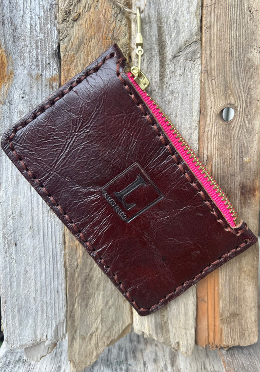 Small Essentials (Zipped) Maroon