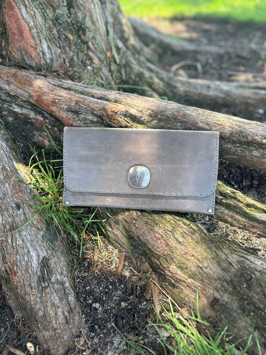 The Rectangular Enve (Clutch): Grey
