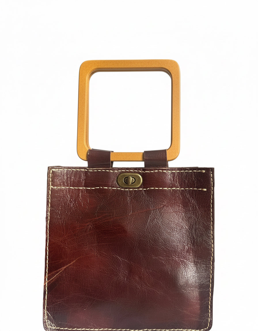 The Square with square handle (Brown)