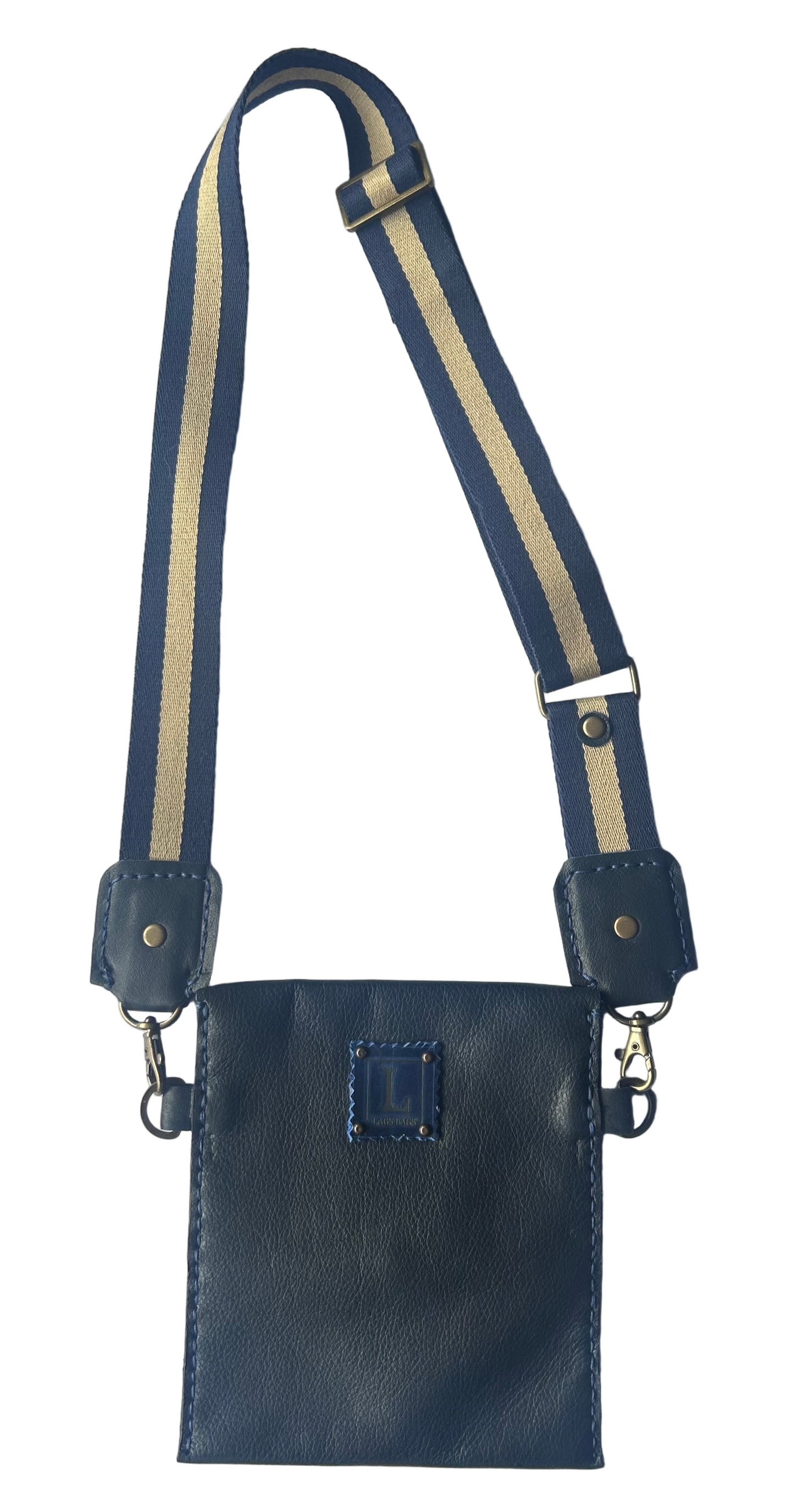 The Everyday Crossbody with Adjustable Strap - Blue