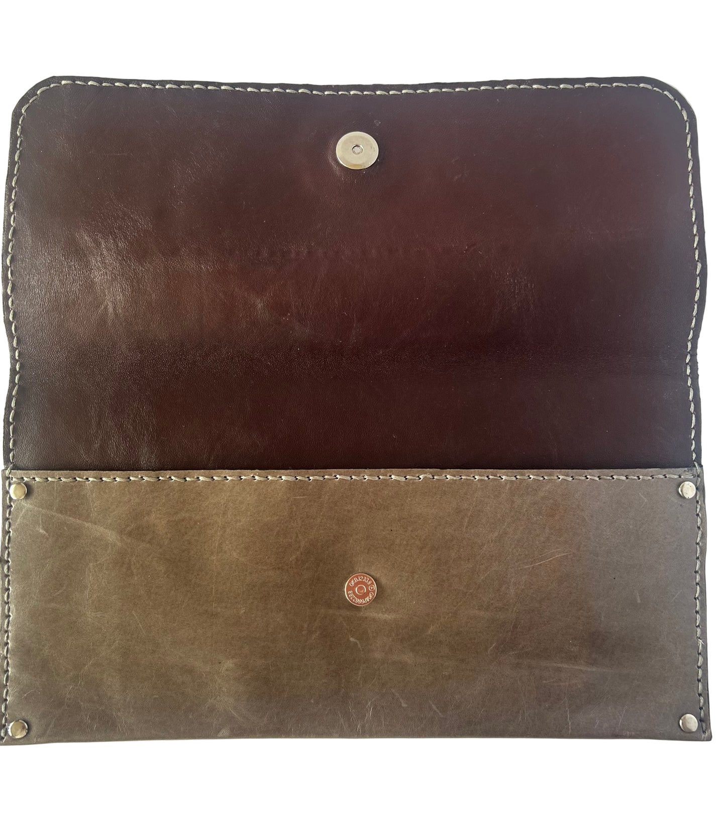 The Rectangular Enve (Clutch): Grey