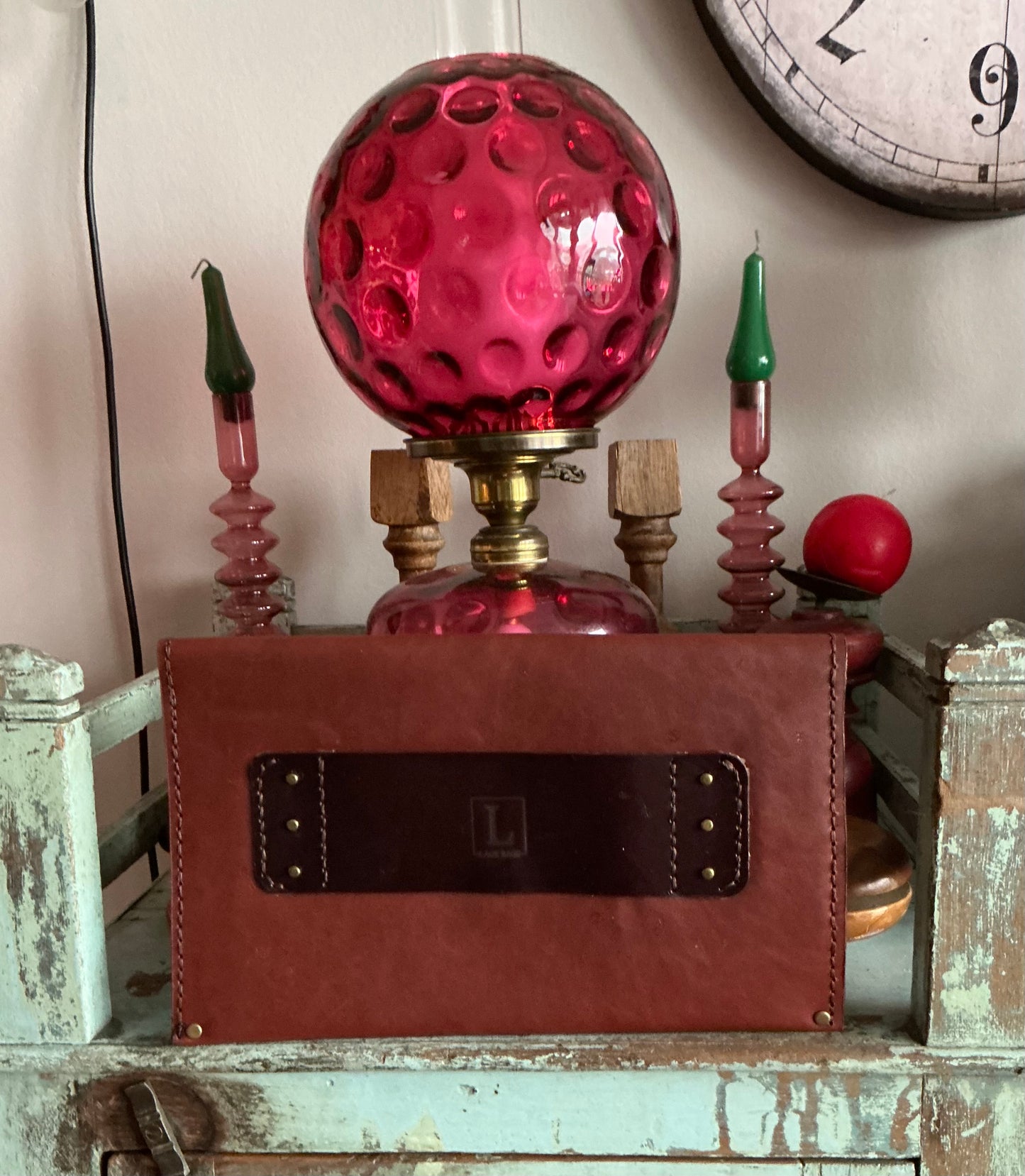 The Square Enve Clutch: Brown