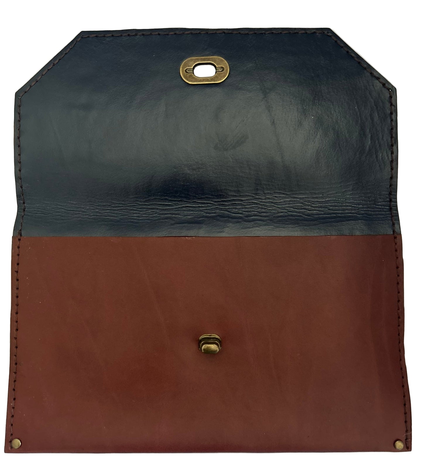 The Square Enve Clutch: Brown