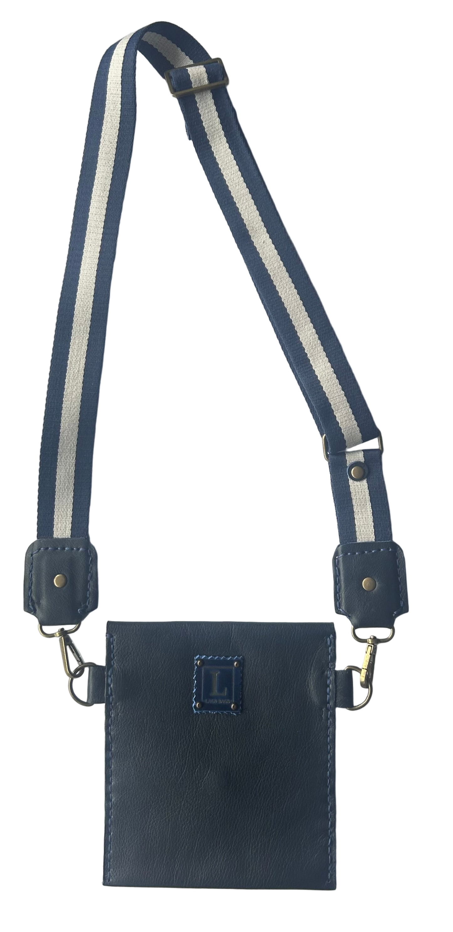 The Everyday Crossbody with Adjustable Strap - Blue