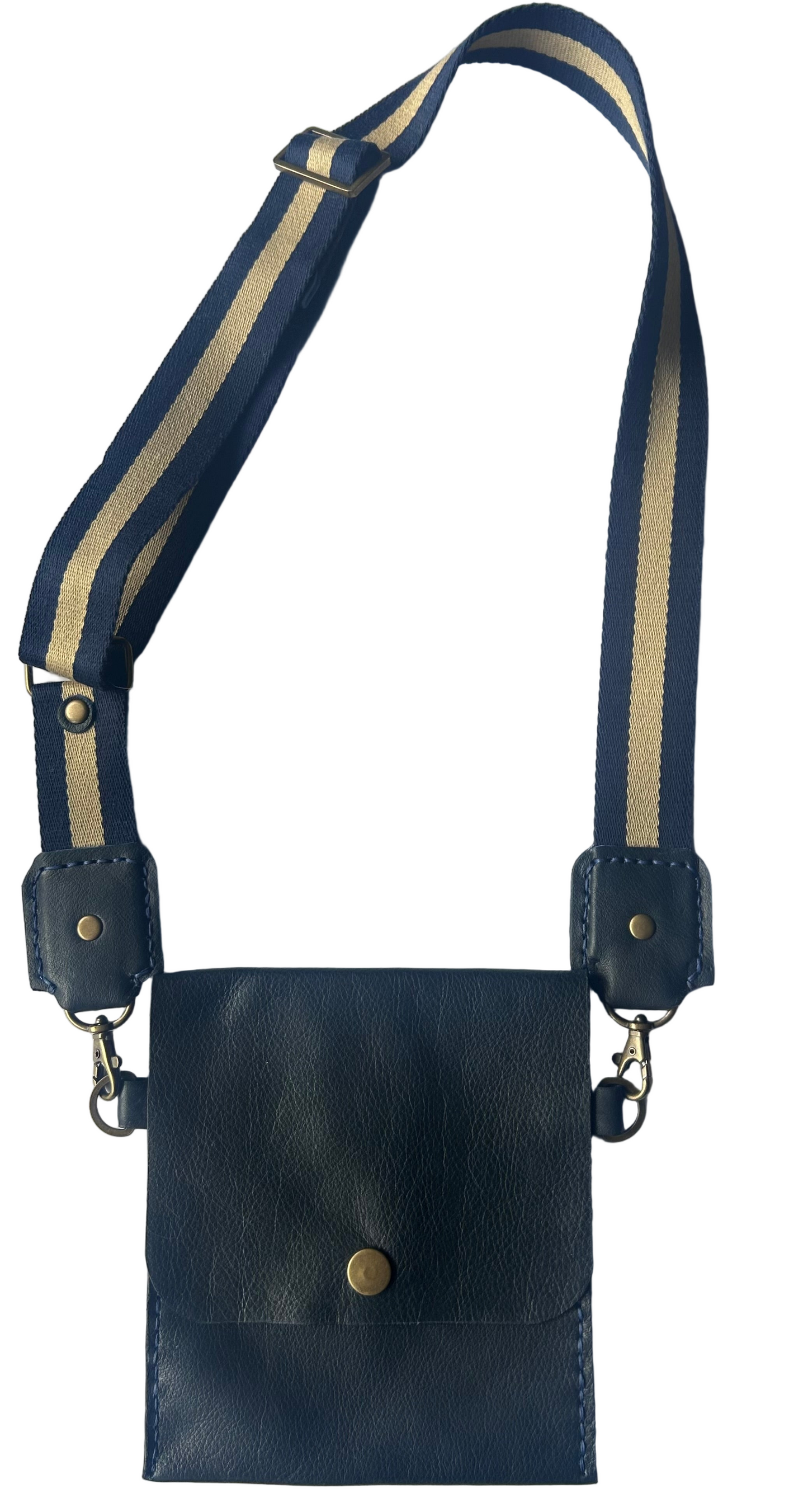 The Everyday Crossbody with Adjustable Strap - Blue