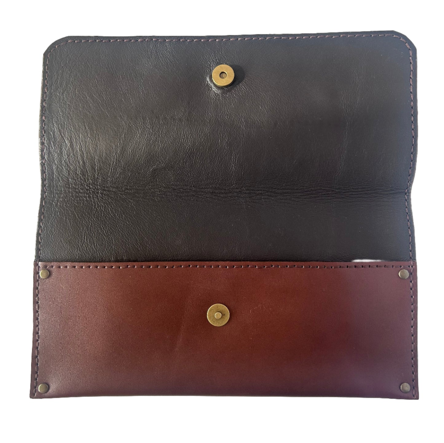 The Rectangular Enve (Clutch): Brown