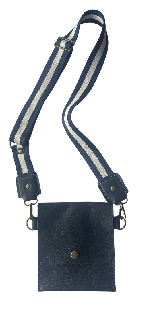 The Everyday Crossbody with Adjustable Strap - Blue