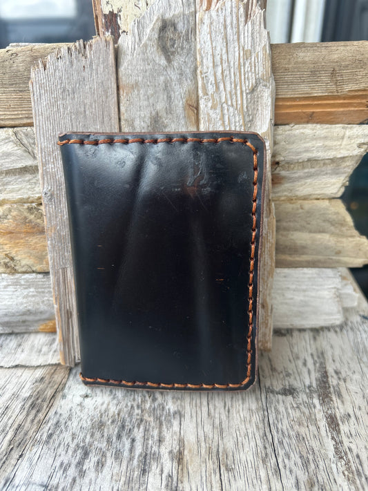 Wallet Gender Neutral (distressed dark brown)